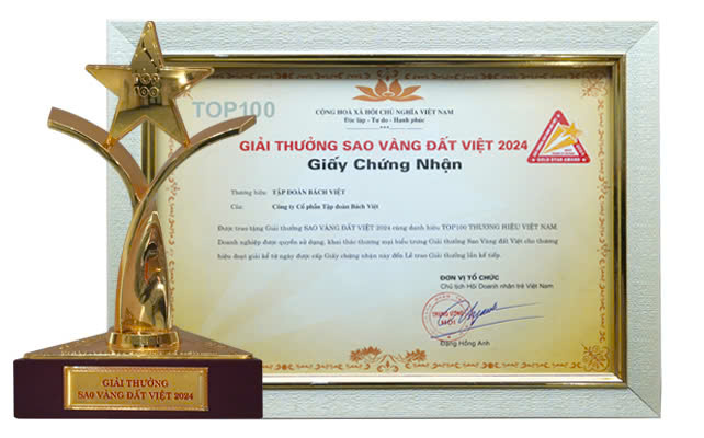 GIẢI THƯỞNG SAO VÀNG ĐẤT VIỆT 2024