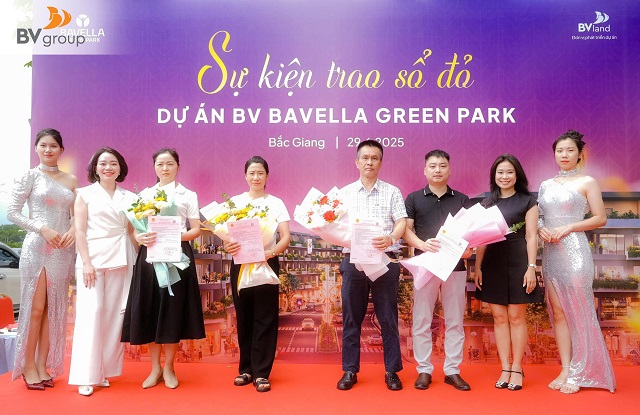 BV BAVELLA GREEN PARK BÀN GIAO SỔ ĐỎ CHO CƯ DÂN: KHẲNG ĐỊNH PHÁP LÝ MINH BẠCH, NÂNG TẦM UY TÍN THƯƠNG HIỆU