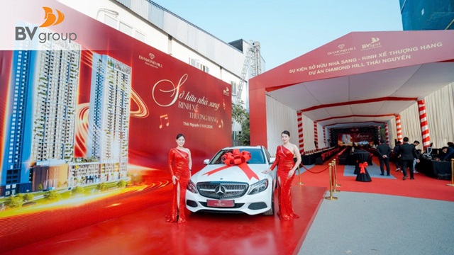 DIAMOND HILL THÁI NGUYÊN GHI DẤU ẤN VỚI SỰ KIỆN TRI ÂN VÀ LỄ KHAI TRƯƠNG SẢNH THÁP A