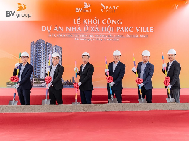 BV LAND KHỞI CÔNG PARC VILLE: NÂNG CHUẨN NHÀ Ở XÃ HỘI TẠI BẮC NINH