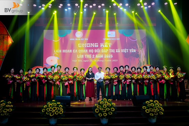TẬP ĐOÀN BÁCH VIỆT (BV GROUP) ĐỒNG HÀNH CÙNG DI SẢN DÂN CA QUAN HỌ