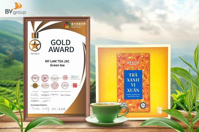 TRÀ XANH MỸ LÂM ĐẠT GIẢI VÀNG TẠI CUỘC THI TRÀ CHÂU Á – THÁI BÌNH DƯƠNG