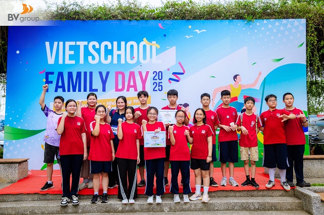 VIETSCHOOL FAMILY DAY 2025: GẦN 1.000 BƯỚC CHÂN – NUÔI DƯỠNG THỂ CHẤT, VỮNG VÀNG TINH THẦN, LAN TỎA YÊU THƯƠNG