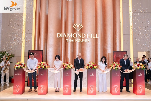 DIAMOND HILL THÁI NGUYÊN KHAI TRƯƠNG TẦNG THỰC TẾ, HIỆN THỰC HÓA CHUẨN SỐNG CAO CẤP GIỮA TRUNG TÂM THÀNH PHỐ