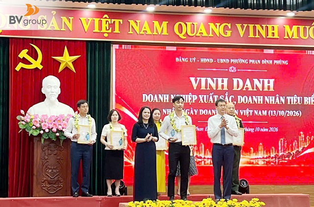 BV LAND ĐƯỢC PHƯỜNG PHAN ĐÌNH PHÙNG GHI NHẬN ĐÓNG GÓP TÍCH CỰC CHO PHÁT TRIỂN KINH TẾ – XÃ HỘI