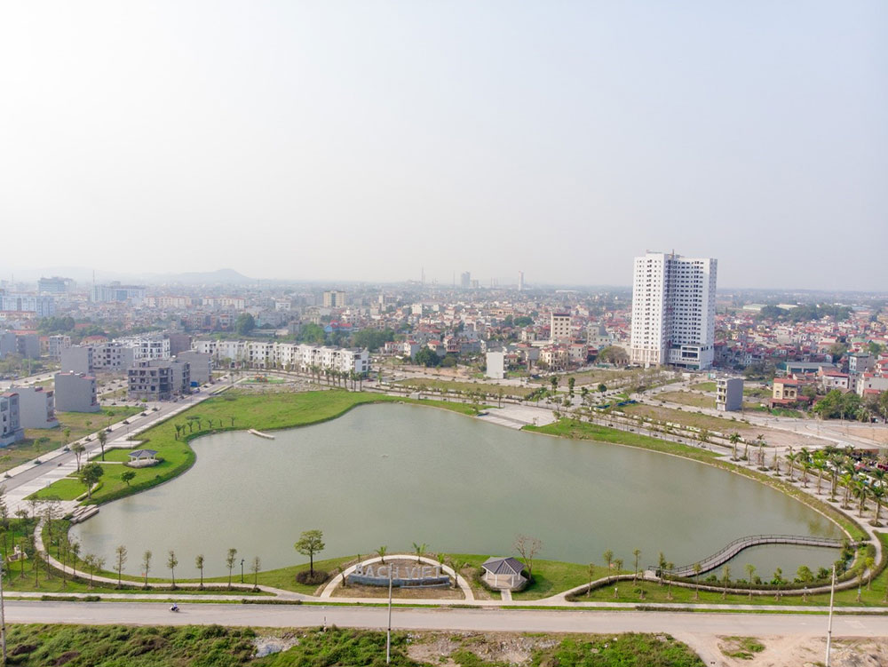 Bách Việt Lake Garden chính thức ra mắt Công viên mùa xuân